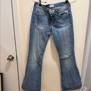 Hudson Jeans Light Blue Flare Denim